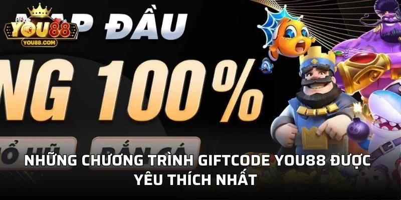 Những chương trình Giftcode YO88 được yêu thích nhất 