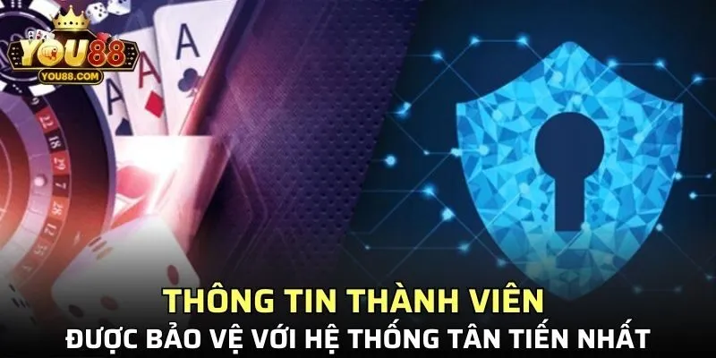Thông tin thành viên được bảo vệ với hệ thống tân tiến nhất